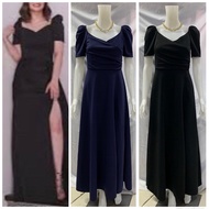 Filipiniana maxi dress