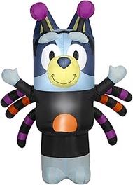 Gemmy 5 Ft Halloween Inflatable Bluey Spider Costume Yard Decoration