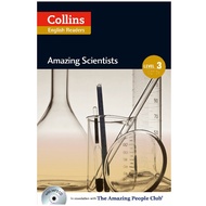 Collins English Readers: Amazing Scientists With CD Literary Reader
