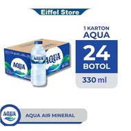 MINERAL WATERAQUA 330ML (330ml x 24 bottles) | Aqua Mineral Water 330 ml Bottle