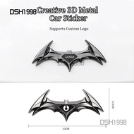 DENZA Creative Bat Metal Car 3D Sticker DENZA D9 N9 N7 Z9