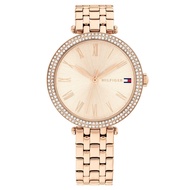 Tommy Hilfiger Natalie Rose Gold Stainless steel Bracelet Analog Watch TH1782721
