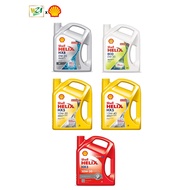 [ 100 % TULEN ] SHELL HELIX ENGINE OIL UNTUK PASARAN MALAYSIA 0W20 ECO / OW20 HX8 / 10W30 / 15W40 HX