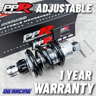 “1 TAHUN WARRANTY” PPR RACING MONOSHOCK ADJUSTABLE 180mm 190mm 200mm 205mm / PPR MONO Y15 LC135 Y16/