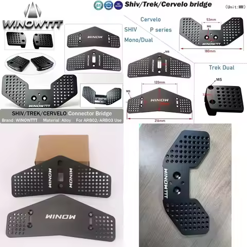 Hot Sale Winowsports SHIV Trek Cervelo TT bike conversion plate time trial Triathlon Connecting brid