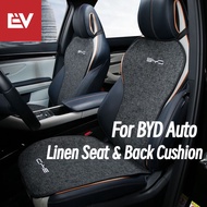 For BYD ATTO 3 & BYD ATTO 2 & BYD DOLPHIN& BYD SEAL& BYD SEAL5& BYD SEALION 6 Linen Seats Cushion & 