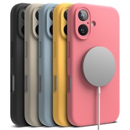 Ringke Silicone Magnetic for iPhone 16 Plus 16 Lightweight Soft Silicone Protective Cover Case