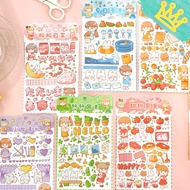 Girl Washi Stickers (4 SHEETS PER PACK) Goodie Bag Gifts Christmas Teachers' Day Children's Day