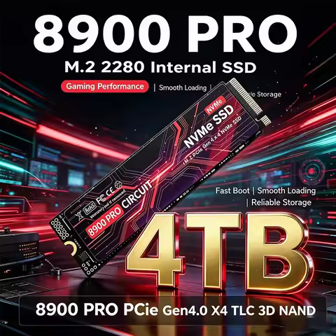 8900PRO SSD M2 PCIe4.0 NVMe SSD 500G 1TB 2TB PCIe3.0 500GB 4TB Hard Drive Hard Drives Hdd Disk Hd fo