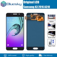 Ban đầu AMOLED Màn hình LCD cho Samsung Galaxy A3 2016 A310 SM-A310F A310F/DS Màn hình LCD màn hình