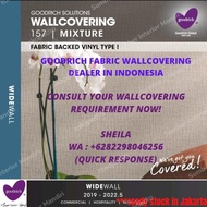 WALLSMART GOODRICH WALLPAPER (FABRIC BACKED) - TOKOASMA