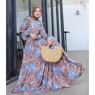 Baju Gamis Wanita Terbaru 2021 Yodra Maxi Dress Muslim Wanita - Milo