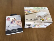 [包順豐] Canon Selphy QX20打印機 連相紙 全新