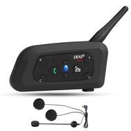 EJEAS V6 Pro Motorcycle Bluetooth Headset, 2 Riders Intercom Bluetooth 5.1 Helmet Communication Syst