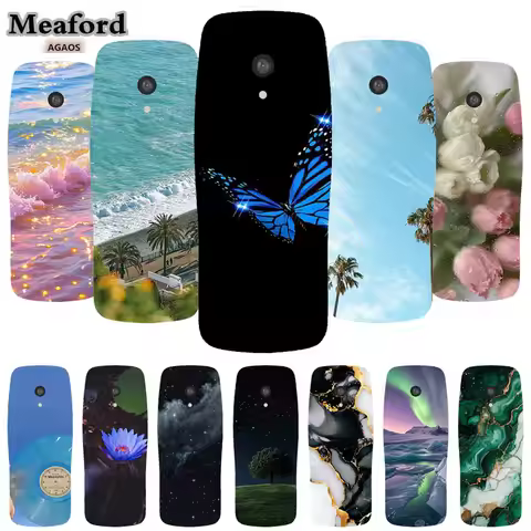 For Nokia 3210 8210 Phone Case Lovely TPU Phone Back Shell Funda For Nokia3210 2024 Nokia8210 Soft T