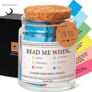 Bible Verse Jar Spanish Scripture Prayer Hope Bible Verse Jar Decoration Positive Thinking Emotional
