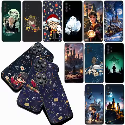 Art Harries Owl Wand Potters Phone Cover Case for Samsung Galaxy A04 j7 J5 J2 Prime J8 A01 A02 A03 M