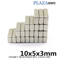 STRONG MAGNET NEODYMIUM BOX N35 NdFeB SQUARE 10X5X3