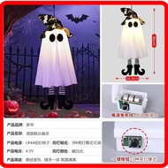 Luminous Ghost Lamp Hanging Ghost Pendant Halloween Festival Dress up Supplies Store Ghost Festival 