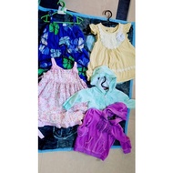 Bundle branded ukay/preloved clothes for 1-2t bb girl