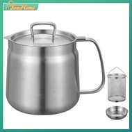【Fast Delivery】1.5/2L Kitchen Fryer with Filter Large Capacity Stainless Steel Multi-function Frying