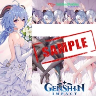 เคสหมอนข้างใหม่ Ganyu ☆ Genshin Impact Keqing Shenhe หมอนอิงปลอกหมอน2WT ญี่ปุ่น