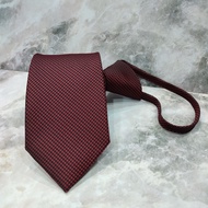 Dasi Pria Dasi Instan Merah Maroon Dasi Deep Maroon Dasi Formal Pria Maroon Tua High Quality