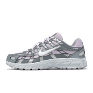 Nike Casual Shoes P-6000 GS Big Kids Women's Gray Pink Retro Cushioning Sneakers [ACS] HV5064-500