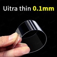 กระจกนิรภัยความใสระดับ HD 0.1มม. บางเฉียบสำหรับ iPhone 16e 16 15 14 13 12 11 Pro Max 7 8 6 6S Plus X