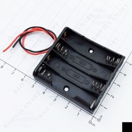 [3 Pieces]- Battery Box, 4xAAA Battery Tray 15cm Extension Cord Smart Components