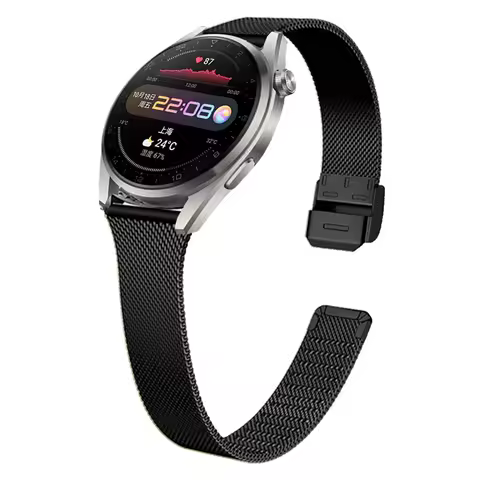 Stainless Steel Bracelet for Huawei Watch 3/3 Pro Women Slim Strap for Huawei Watch 3Pro Metal Watch