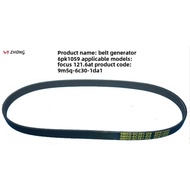 9M5Q6C301DA Car Alternator Belt for Ford Focus Mk3 Mk4 1.6L Generator Belt HU2Z8620M HU2J6C301AA