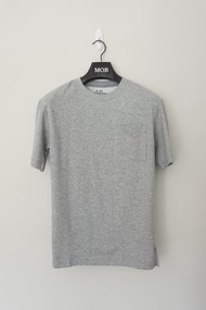 SPAO Loose Fit Pocket Tee Shirt T-Shirt Kaos GREY Original
