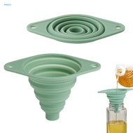 bangla|  Foldable Silicone Funnel Silicone Collapsible Funnel Silicone Mini Collapsible Funnel for K