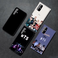 Samsung M51 A52S A03 Core A13 4G A33 5G A53 5G A73 5G A03 164mm 166mm J4 2018 Spot black soft bag phone case BTS k pop