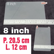 TEMPERED GLASS TABLET Tab universal 8 inci / 7 in / 6.8 inch FOR advan mito aldo evercoss zyrex xcom