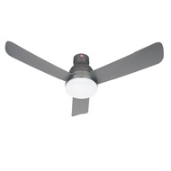 KDK K12UX 48" 3Blade Ceiling Fan with LED Light (Elegant Grey)