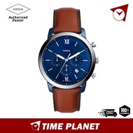 Neutra Chronograph Brown Leather Watch [Official Warranty] FS5453