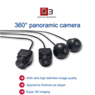 D3 360° Car Camera With 3D View Ahd 1080/720P For Android Player