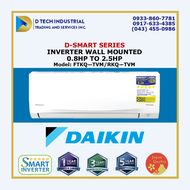 With 10 ft. Installation // Daikin 0.8HP D-Smart Series Inverter Wall Mounted Aircon