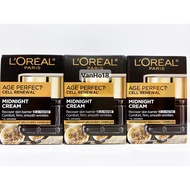 Loreal Age Perfect Cell Renewal Midnight Cream Antioxidant Recovery Complex 48g