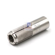 Drop-In Anchor Wall Plug 1/4'', 3/8'' / Anchor Plug / Wall Plug - (2 Pieces/ Per Pack)