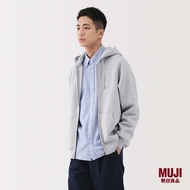 MUJI Men Sweat Zip Up Hoodie