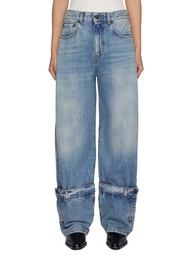 HAIKURE HURLEY WIDE LEG LIGHT WASH JEANS