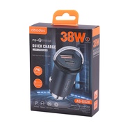 CAR CHARGER ~ ABODOS AS-GS28 38W PD+QC3.0 SUPER CHARGER