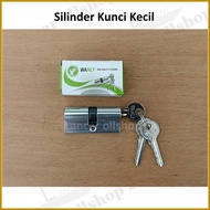 nfs1 Silinder Kunci Pintu Kecil Aluminium / Kunci Pintu Silinder /