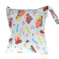 Qoou Baby Diaper Bag Wet Bag Stroller Organiser Bag Waterproof Diaper bag Reuse Washing Diaper stora