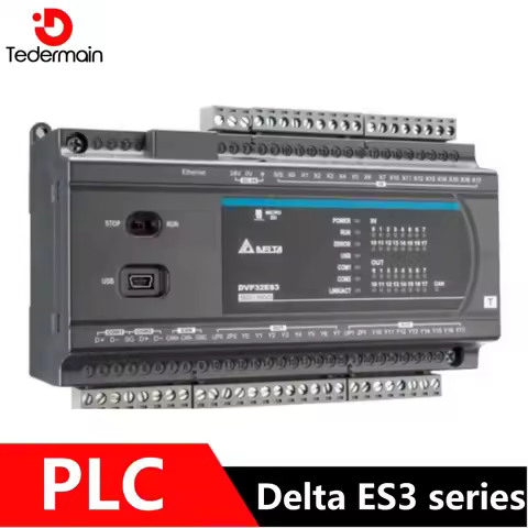 Brand new Delta ES3 Series PlC Built-in Ethernet interface CANopen DVP32ES300R DVP32ES311T DVP48ES30