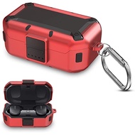 Case Cover for Bose QuietComfort Earbuds Case [with Lock], Shock-Absorbing Protective PC+TPU Securit