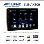 Alpine INE-AX809 9/10" 8+256 Hi Res audio playback car android player, original malaysia set